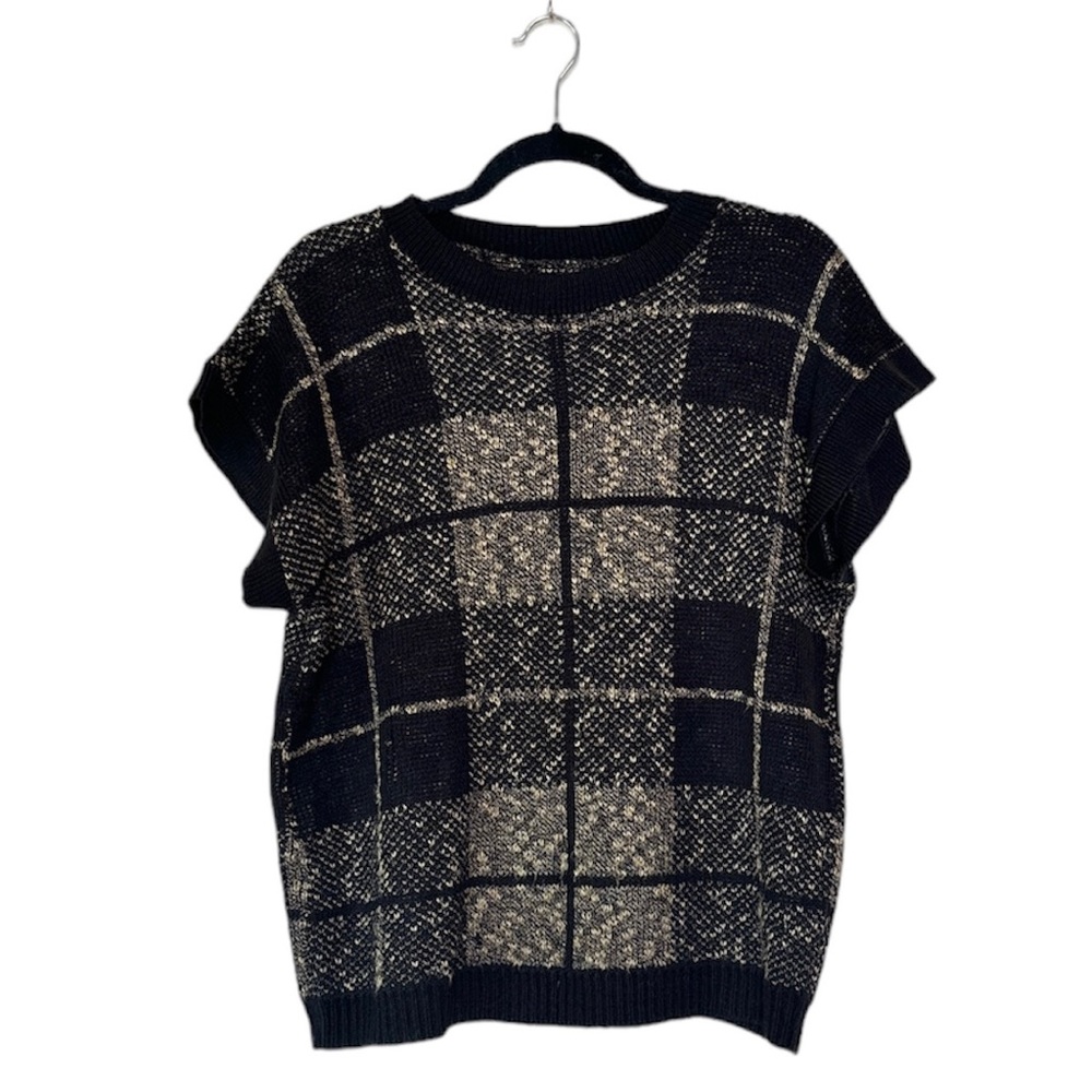 Plaid Sweater Vest